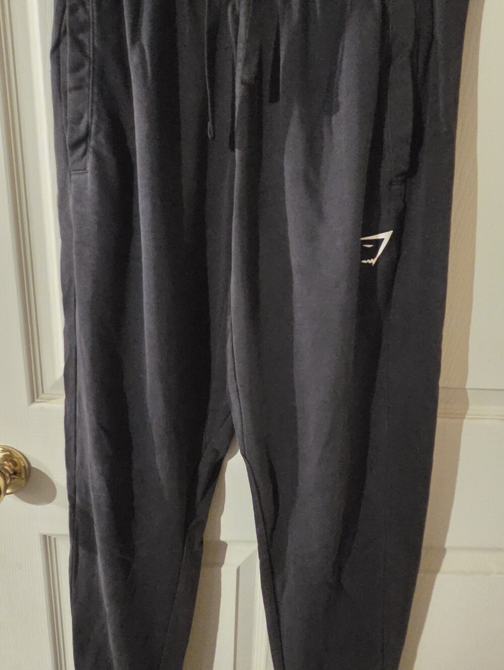 Gymshark Black Men's Joggers with Logo